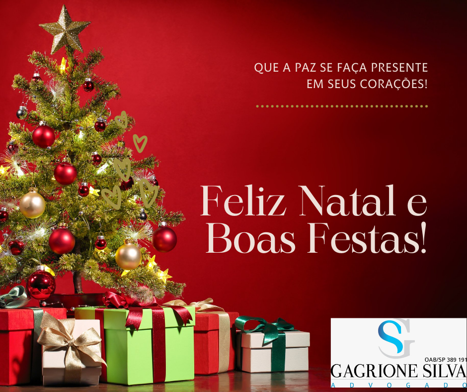 FELIZ NATAL E BOAS FESTAS! - Grupo JTavares – Blog